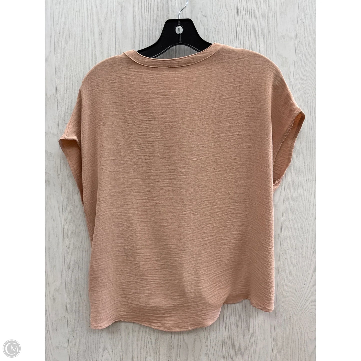 Top Short Sleeve By Mi Ami In Pink, Size: S