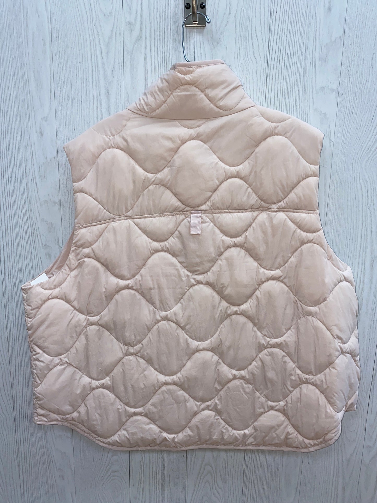 Vest Puffer & Quilted By Flx In Pink, Size: 1x