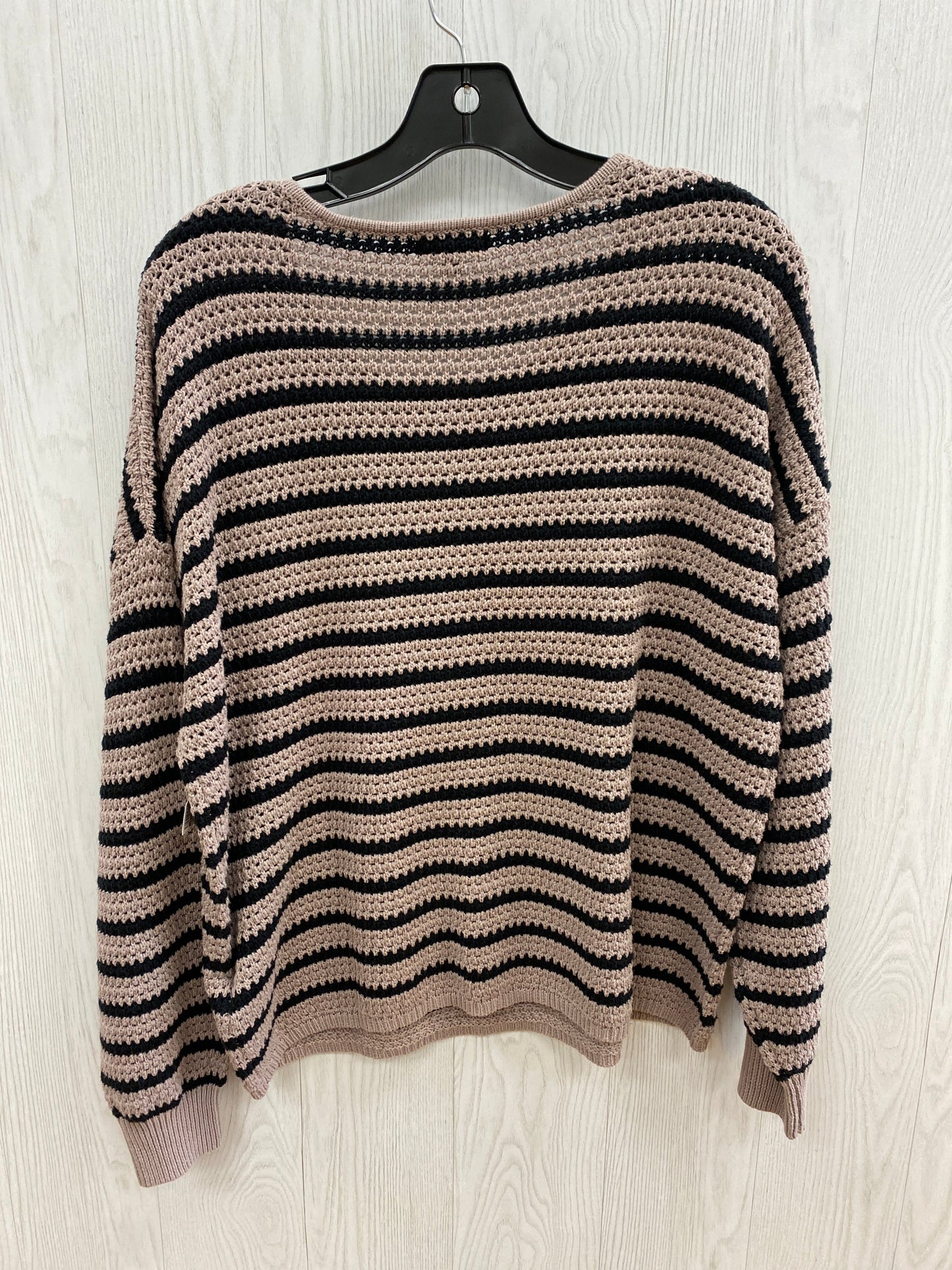 Sweater By Blu Pepper In Black & Brown, Size: M