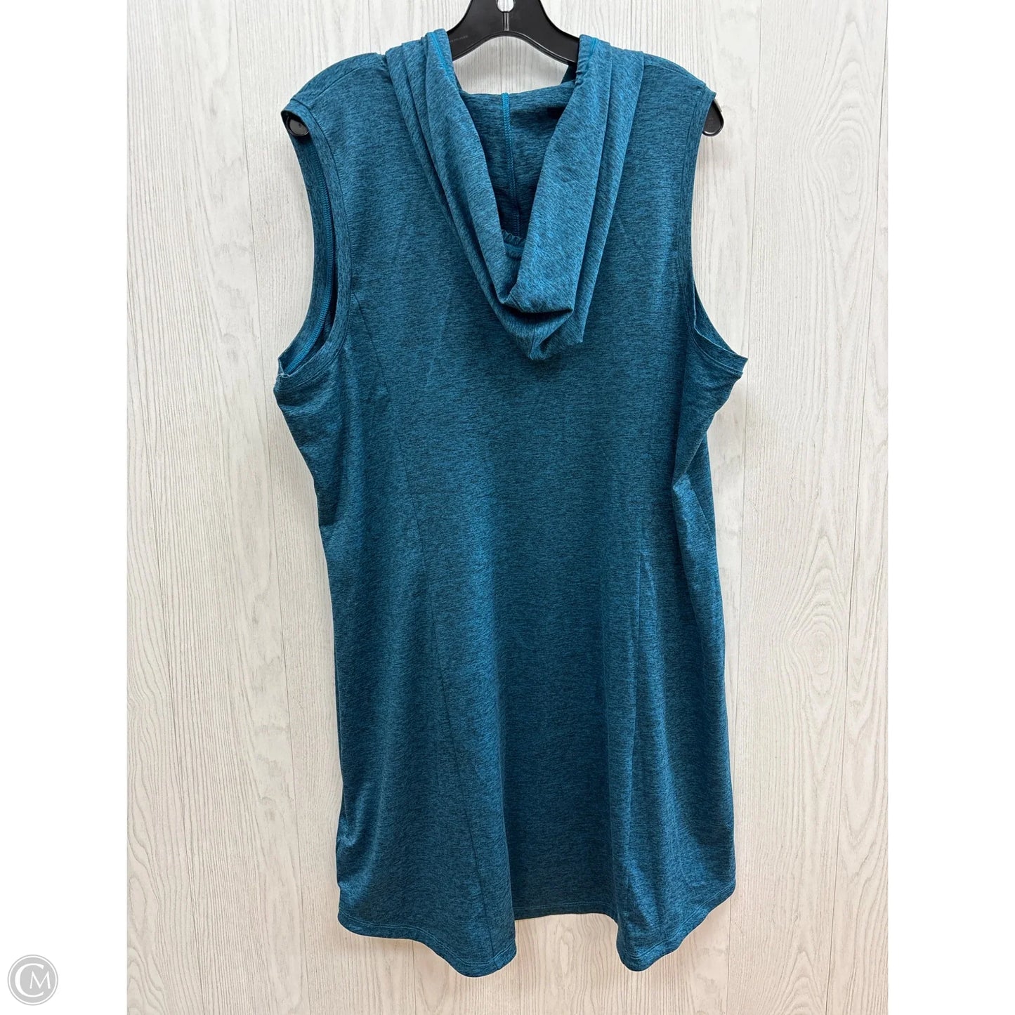 Athletic Dress By Tek Gear In Teal, Size: Xxl
