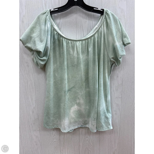 Top Short Sleeve By Entro In Tie Dye Print, Size: M