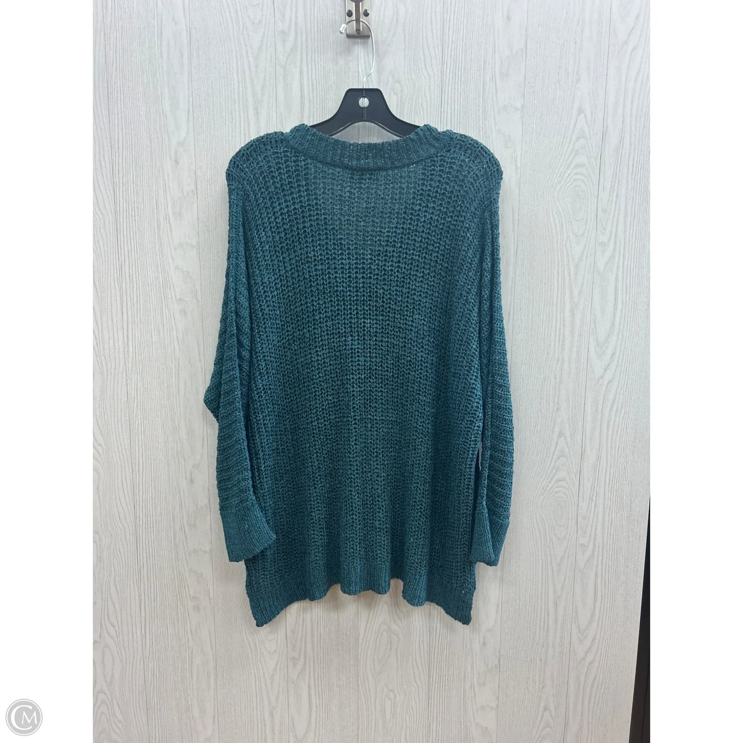Sweater By Mudpie In Teal, Size: Osfm