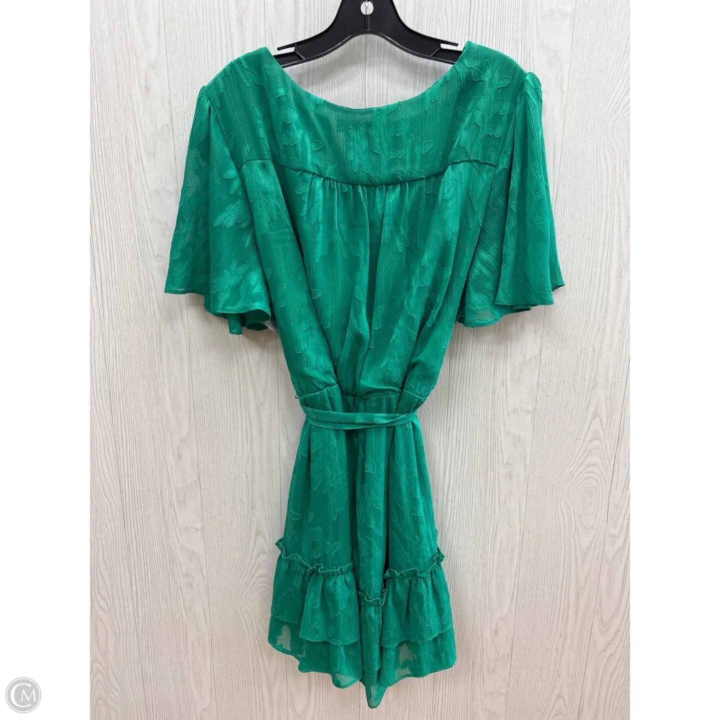 Dress Casual Midi By Clothes Mentor In Green, Size: 14