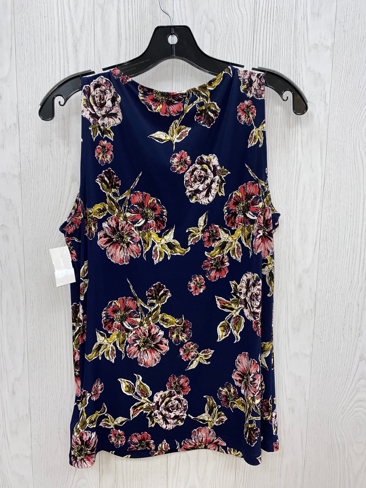 Navy Top Sleeveless New York And Co, Size S