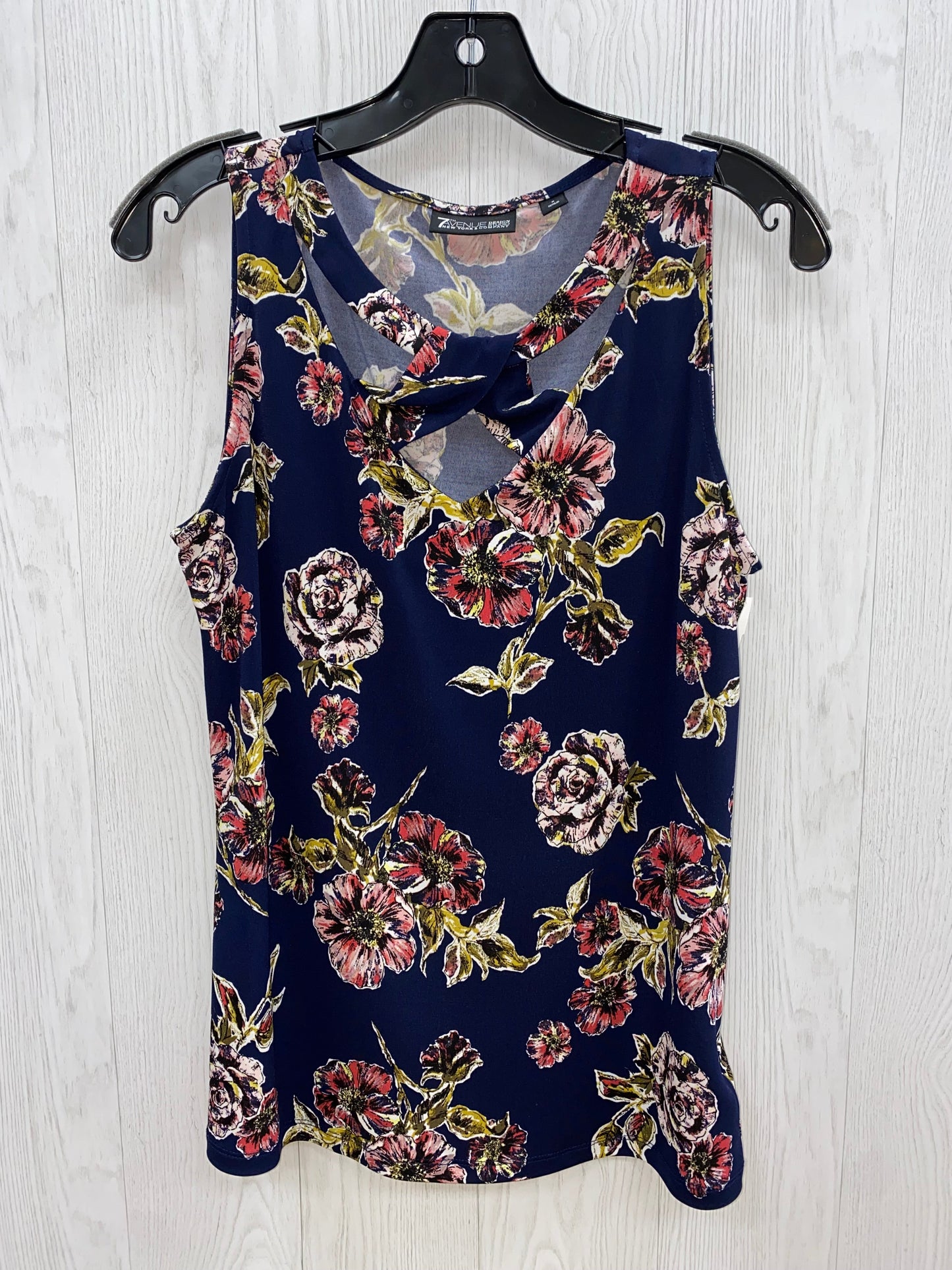 Navy Top Sleeveless New York And Co, Size S