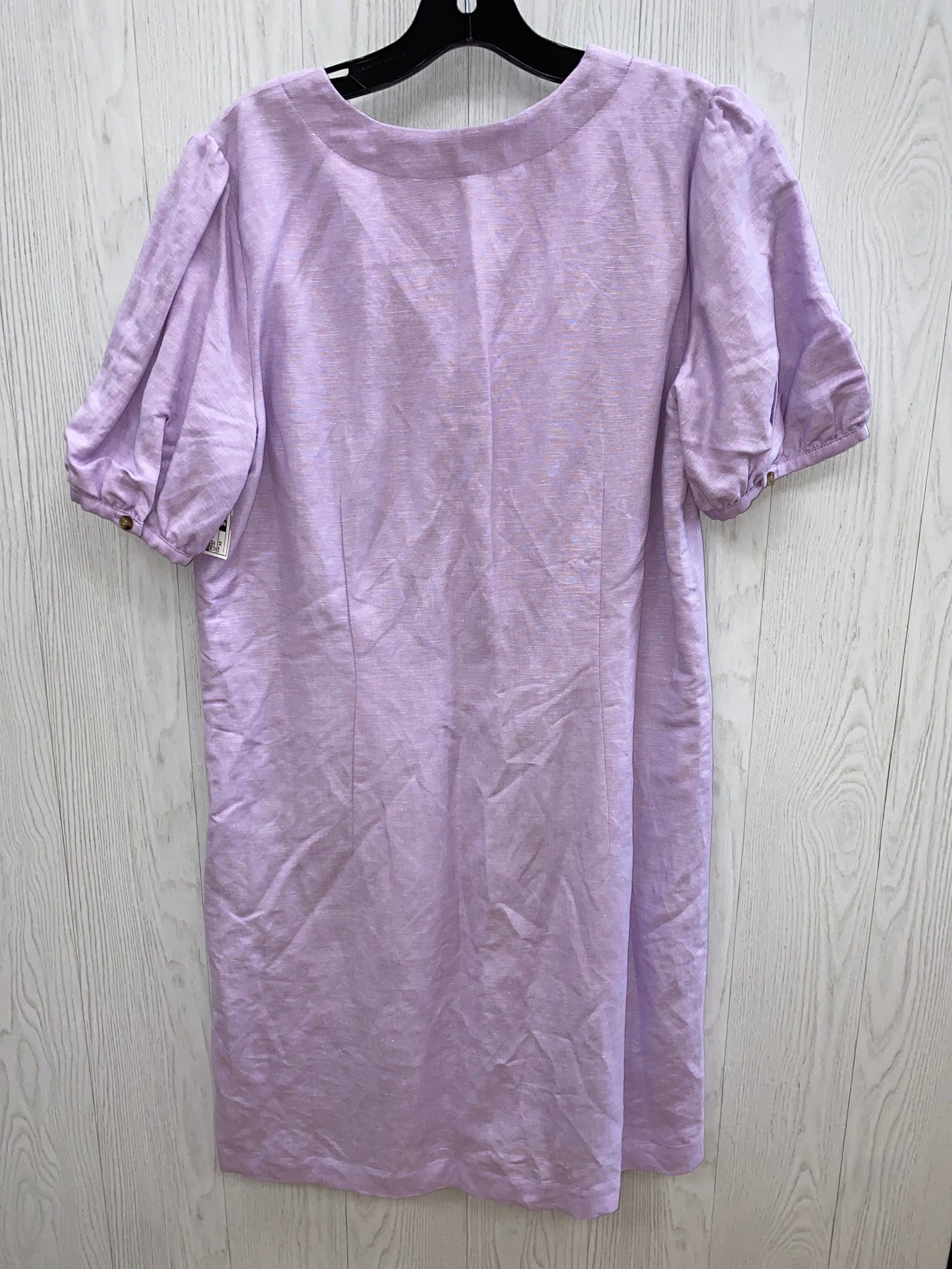 Lilac Dress Casual Midi Loft, Size 12