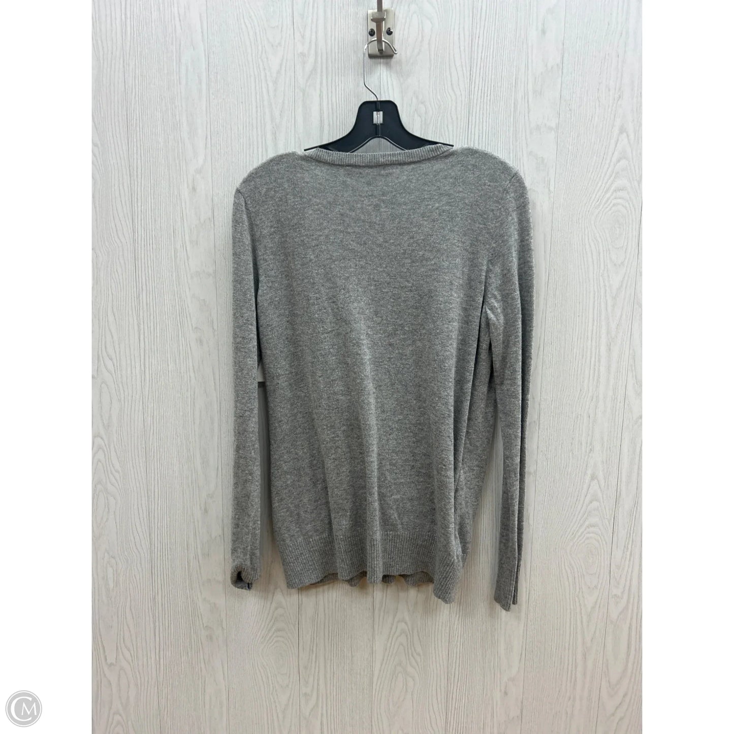 Sweater By Loft In Grey, Size: M