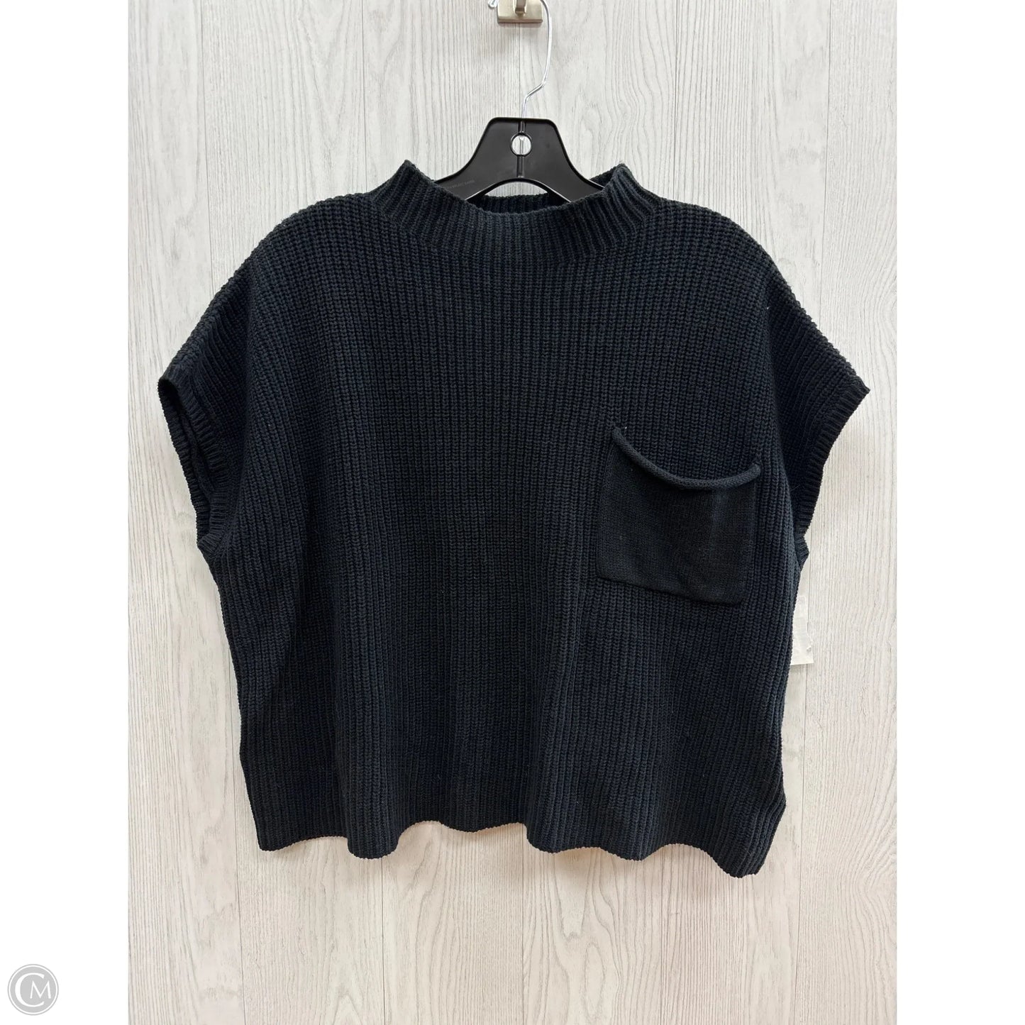 Vest Sweater By Francesca's In Black, Size: M