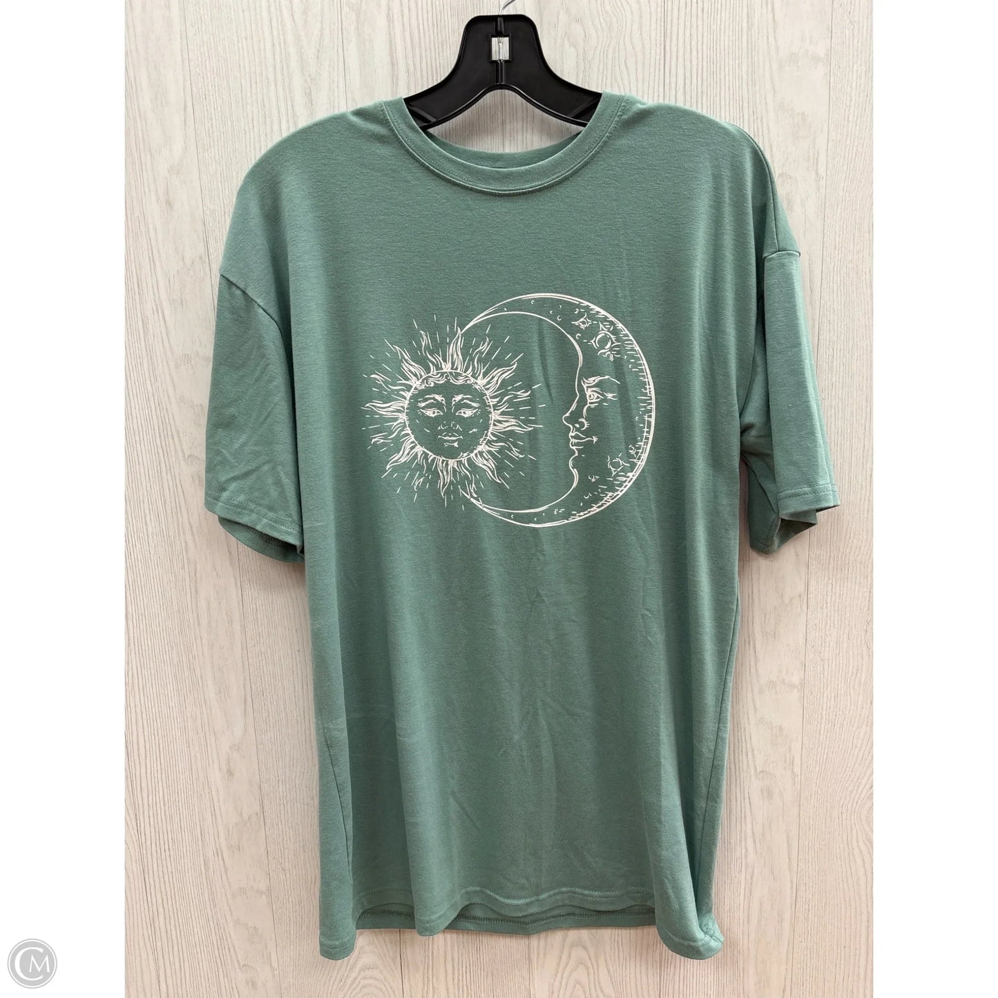 Top Short Sleeve By Clothes Mentor In Green, Size: S