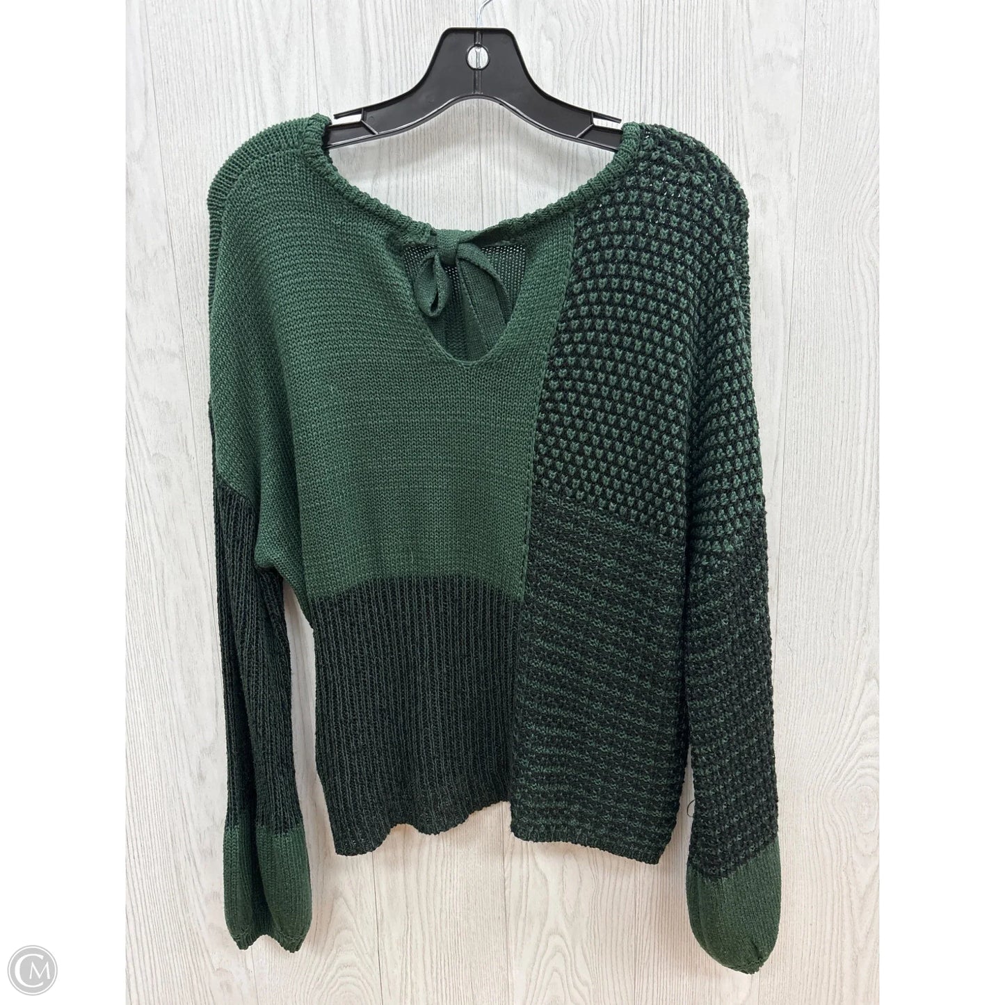 Sweater By Blu Pepper In Green, Size: S