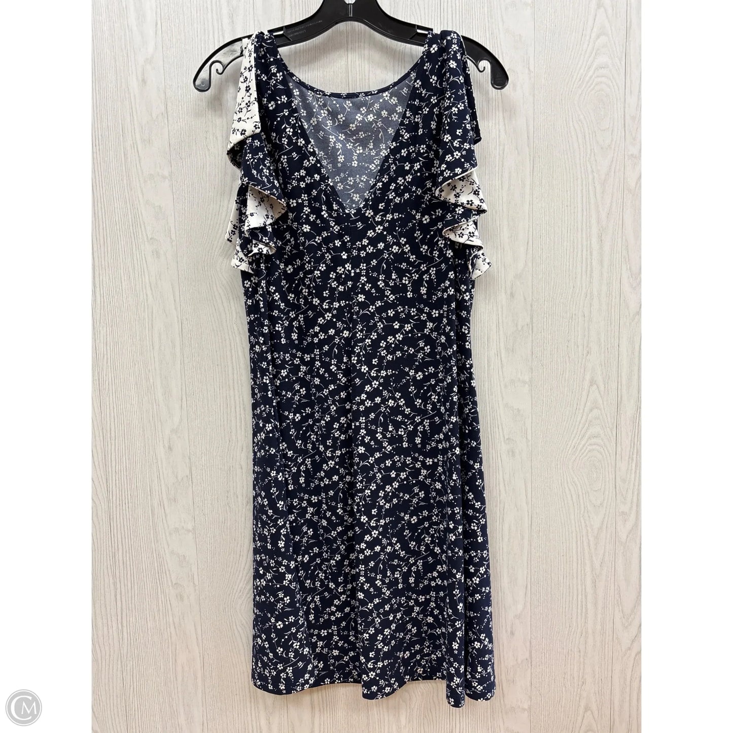 Dress Casual Short By Chaps In Floral Print, Size: S