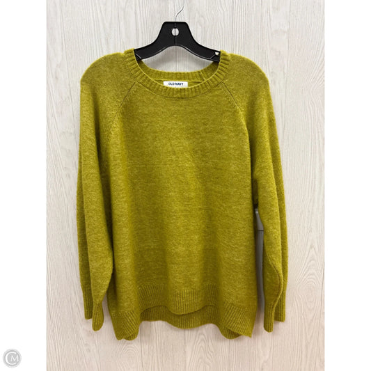 Sweater By Old Navy In Chartreuse, Size: L