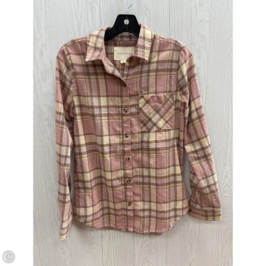 Top Long Sleeve By Aeropostale In Pink, Size: Xs