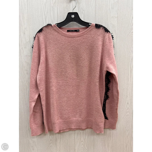 Sweater By Doe & Rae In Pink, Size: M