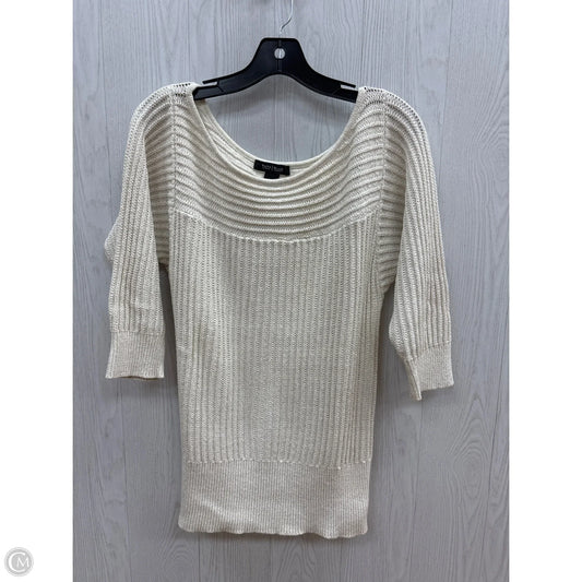 Sweater By White House Black Market In White, Size: M