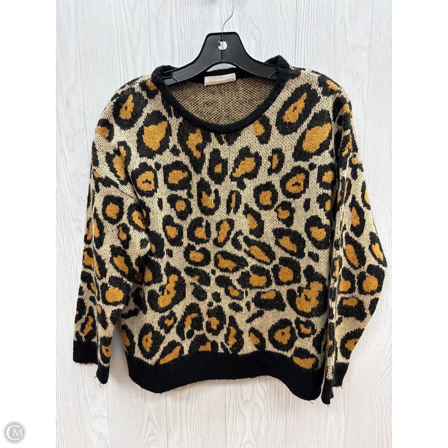 Sweater By Goodnight Macaroon In Animal Print, Size: S