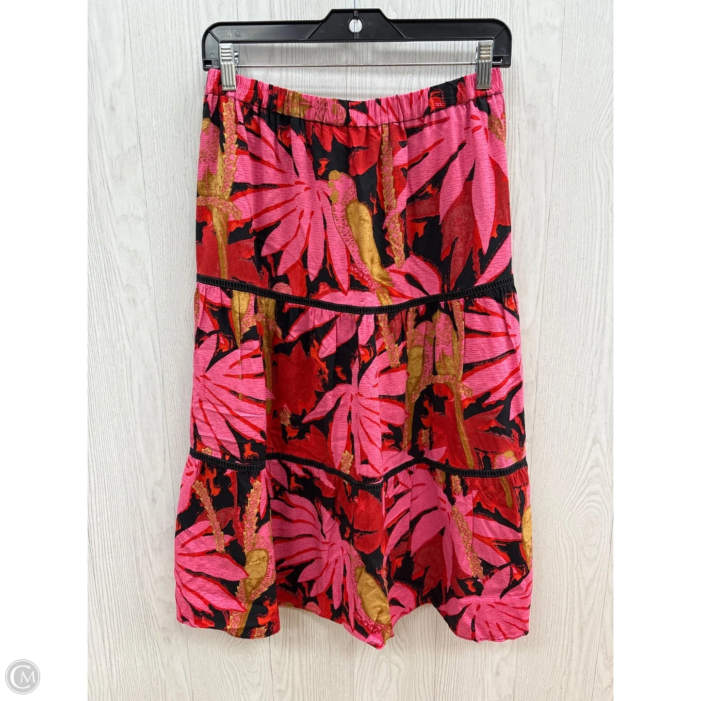 Skirt Midi By J. Crew In Floral Print, Size: S