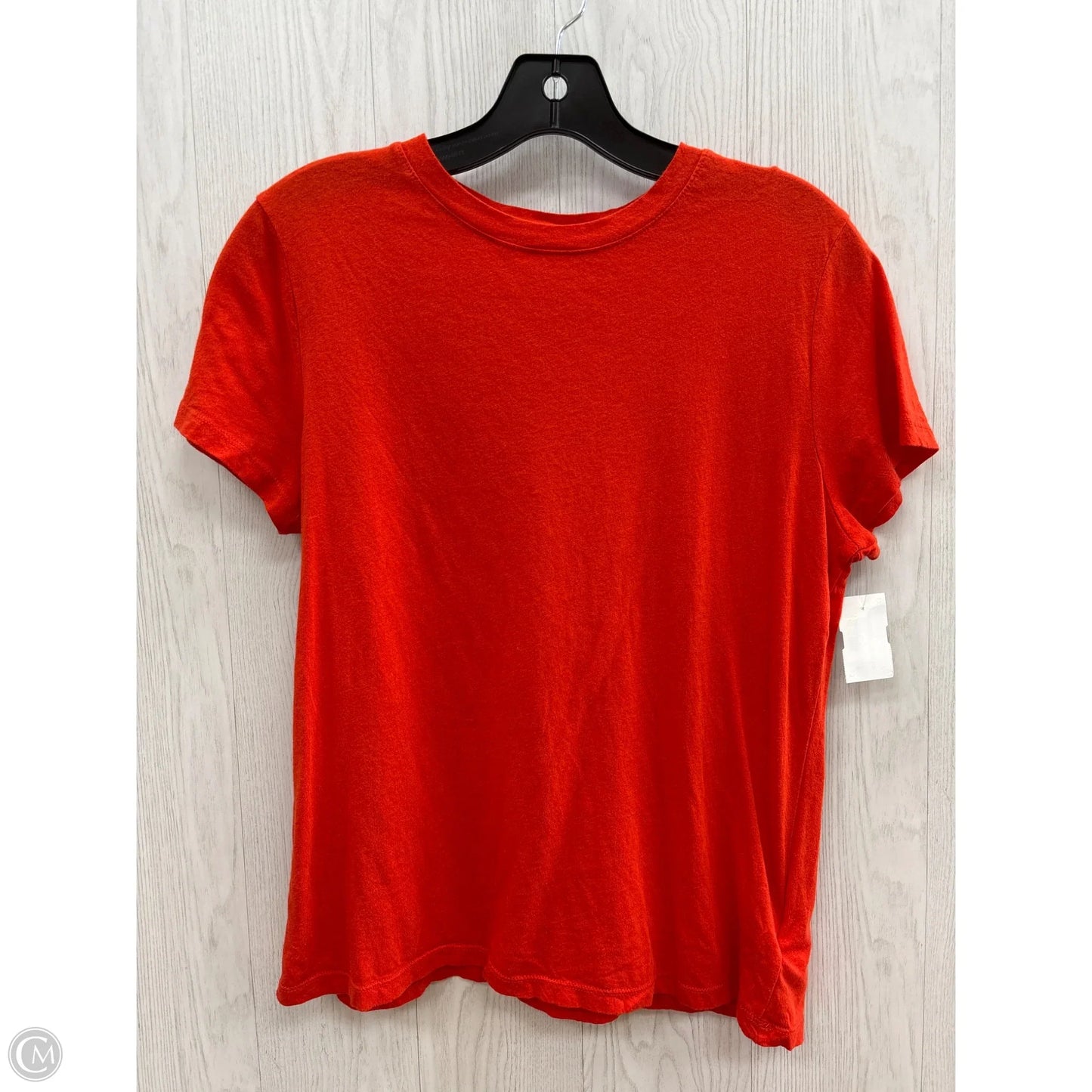 Top Short Sleeve By A New Day In Red, Size: S