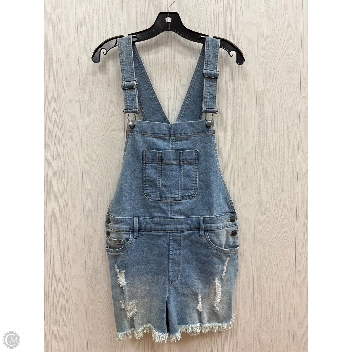 Shortalls By Venus In Blue Denim, Size: 10