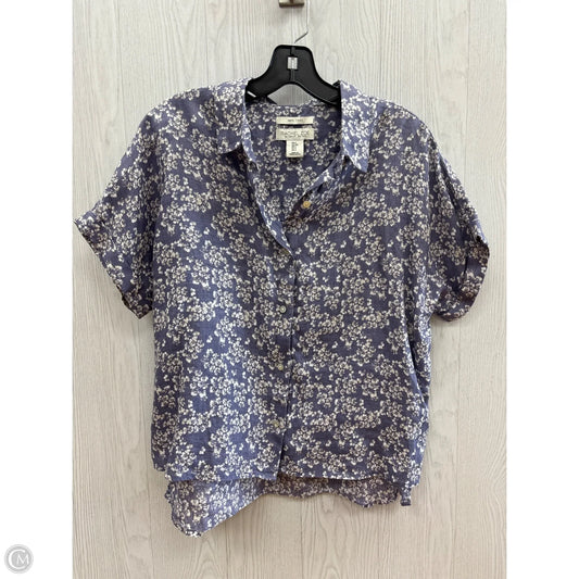 Top Short Sleeve By Rachel Zoe In Purple, Size: S