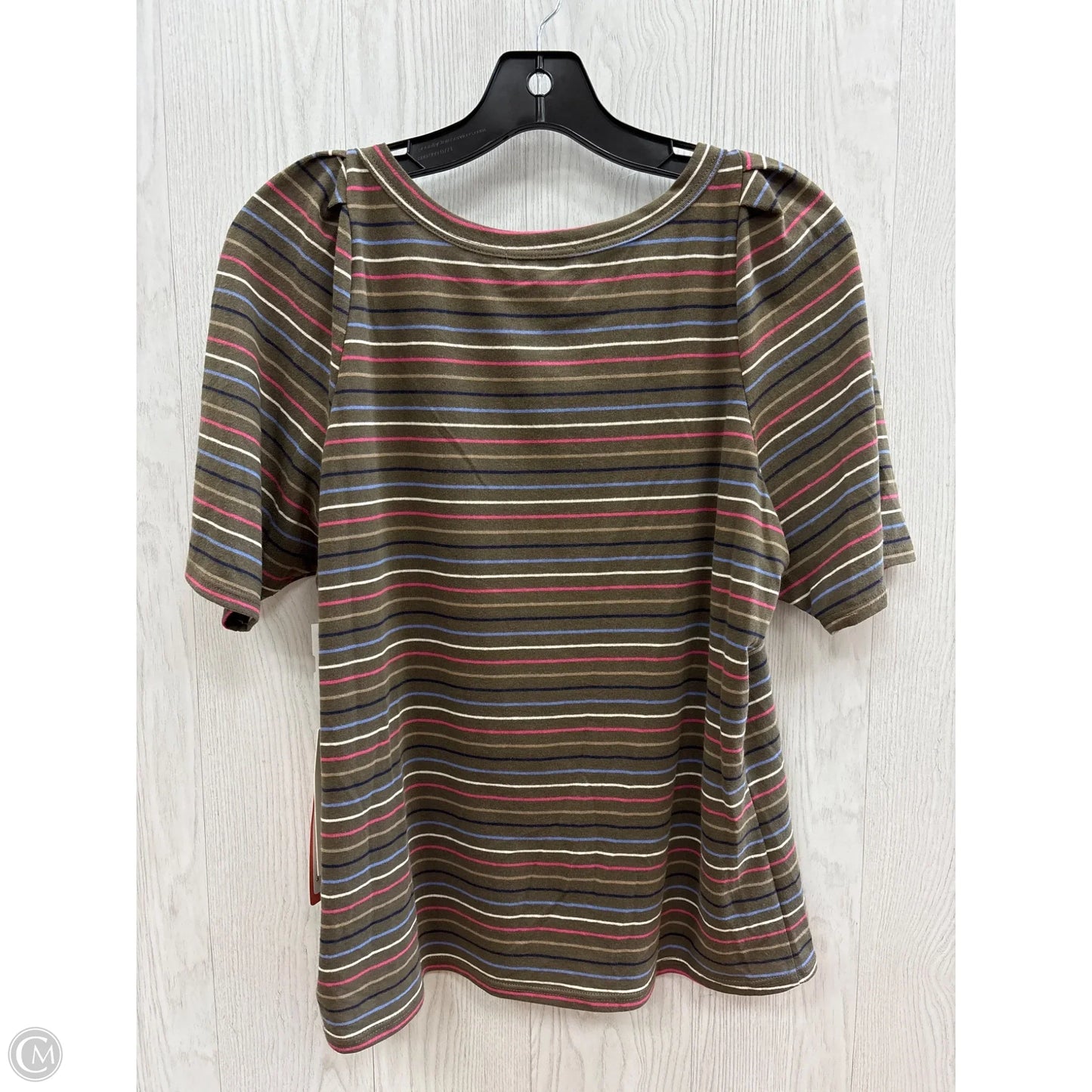 Top Short Sleeve By Clothes Mentor In Green, Size: L