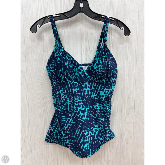 Swimsuit Top By Lands End In Blue, Size: 6