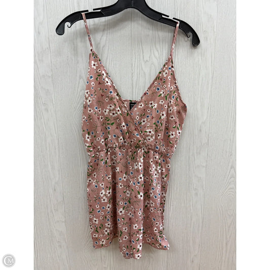 Romper By Shein In Pink, Size: Xs