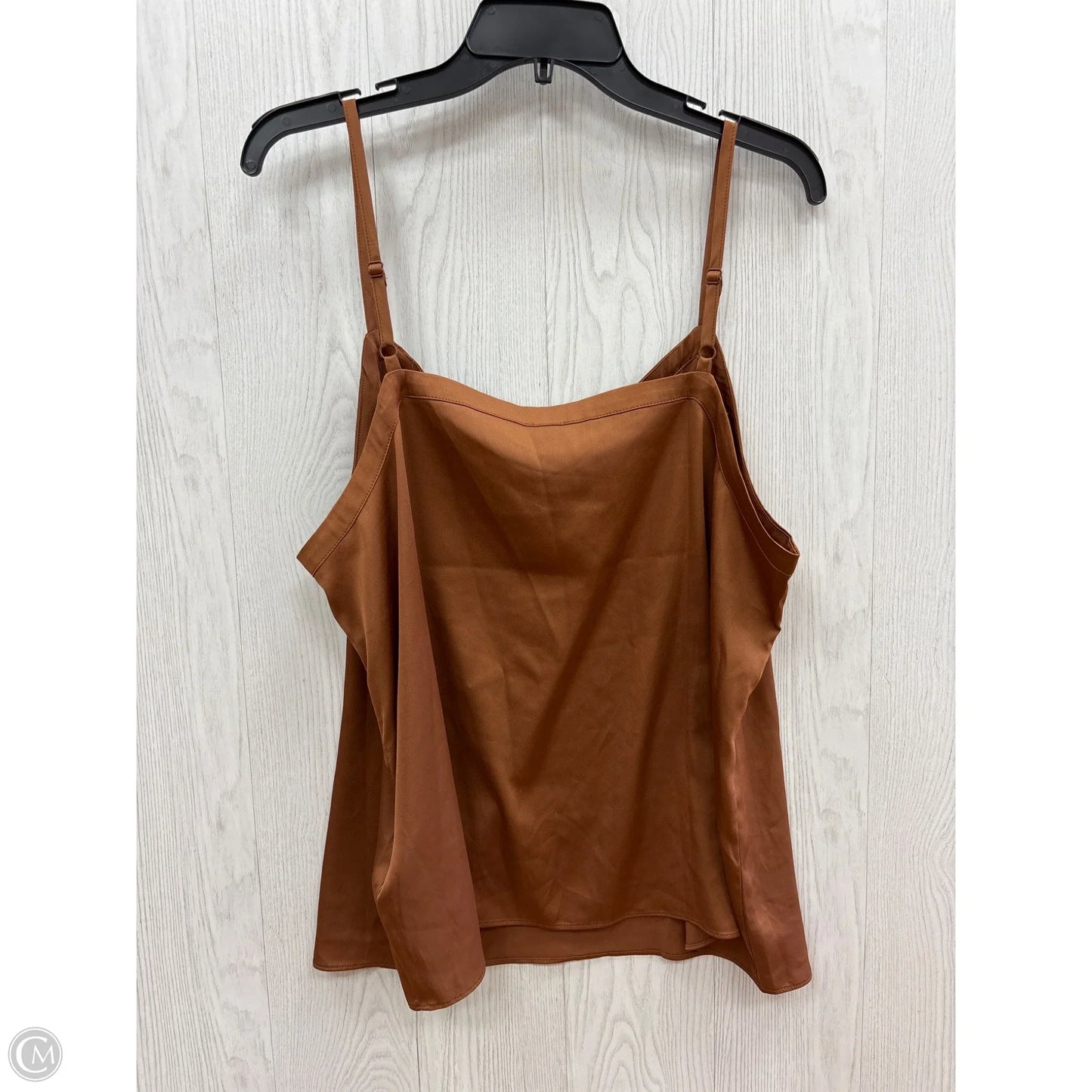 Top Cami By Amazon Essentials In Brown, Size: Xl