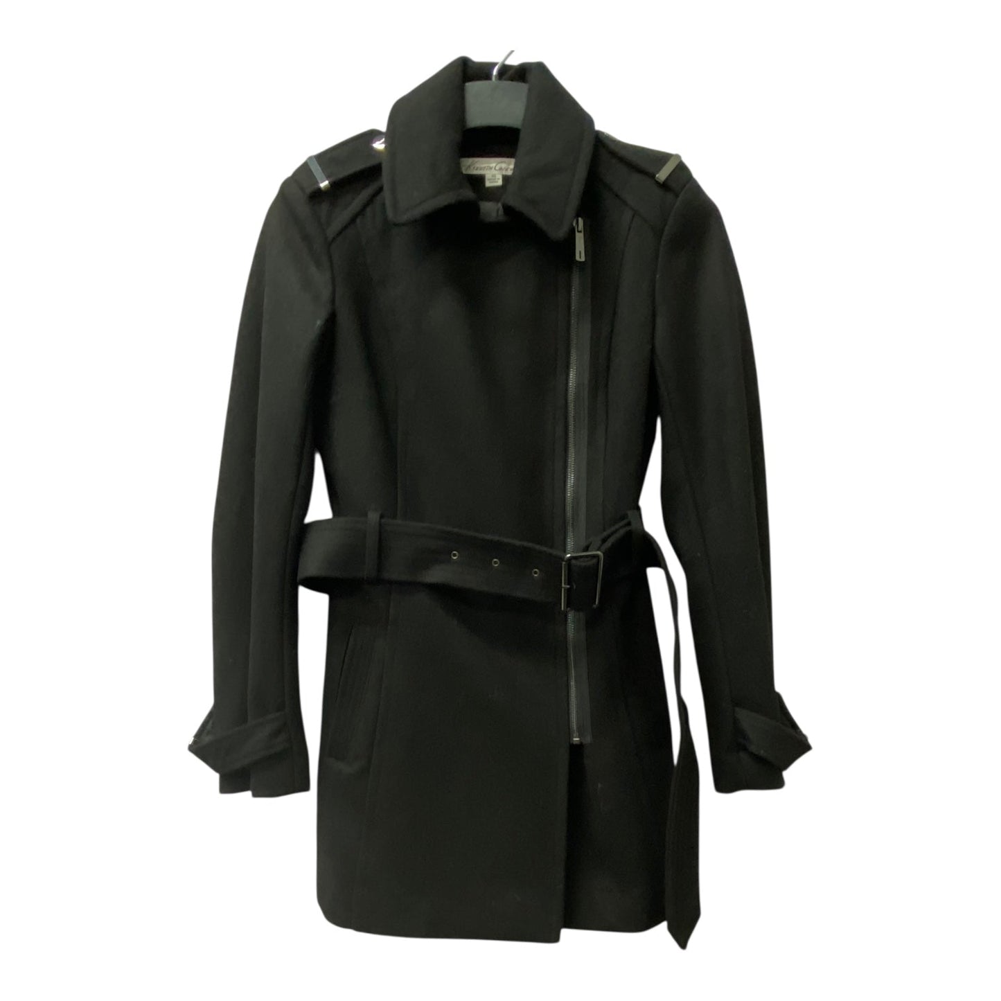 Coat Other By Kenneth Cole In Black, Size:Xs