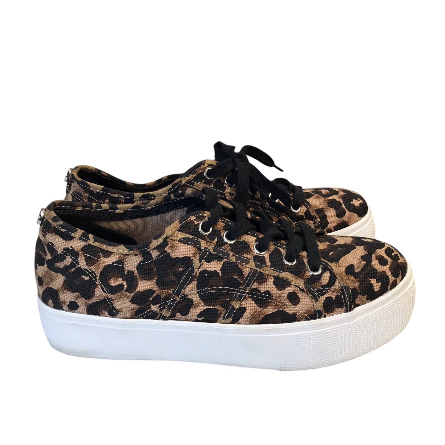 Shoes Sneakers By Steve Madden In Animal Print, Size:9.5