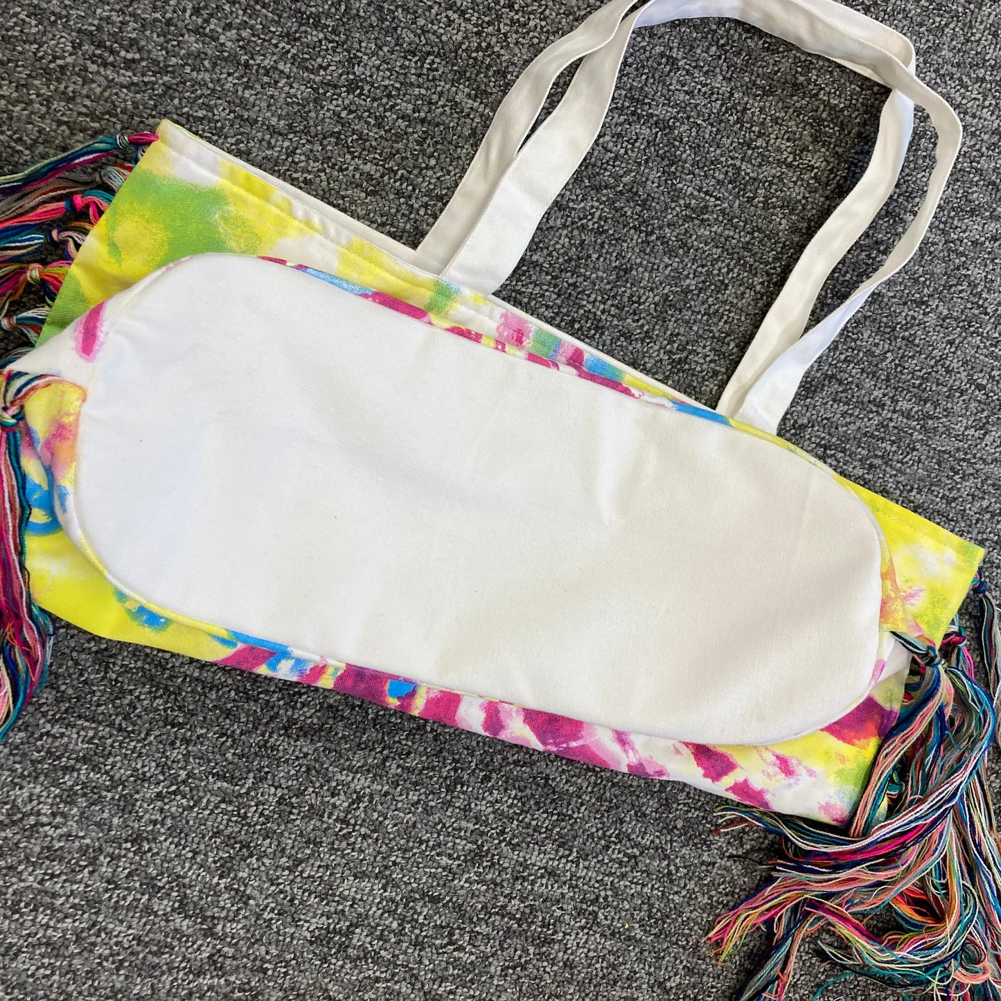Tote In Tie Dye Print, Size:Large