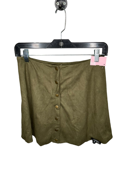 Skirt Mini & Short By Altard State In Green, Size: S