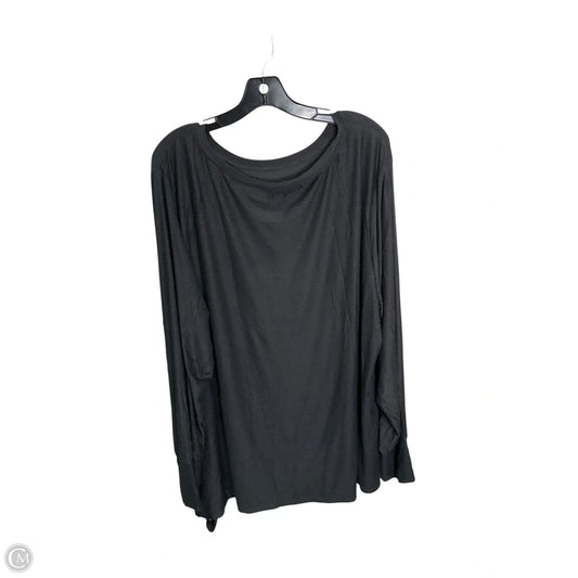 Athletic Top Long Sleeve Crewneck By Old Navy In Grey, Size: 4x