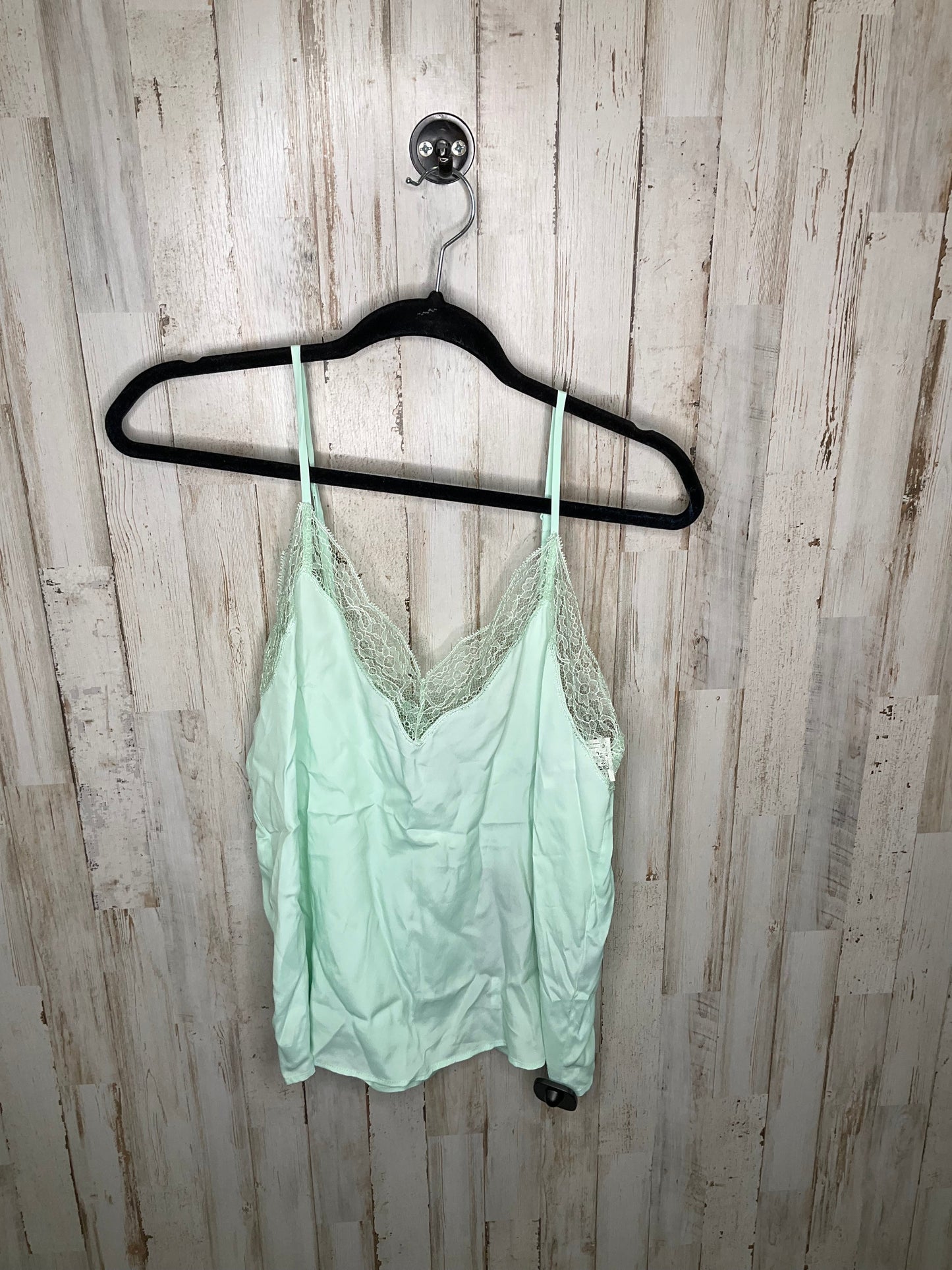 Green Top Sleeveless Cma, Size L