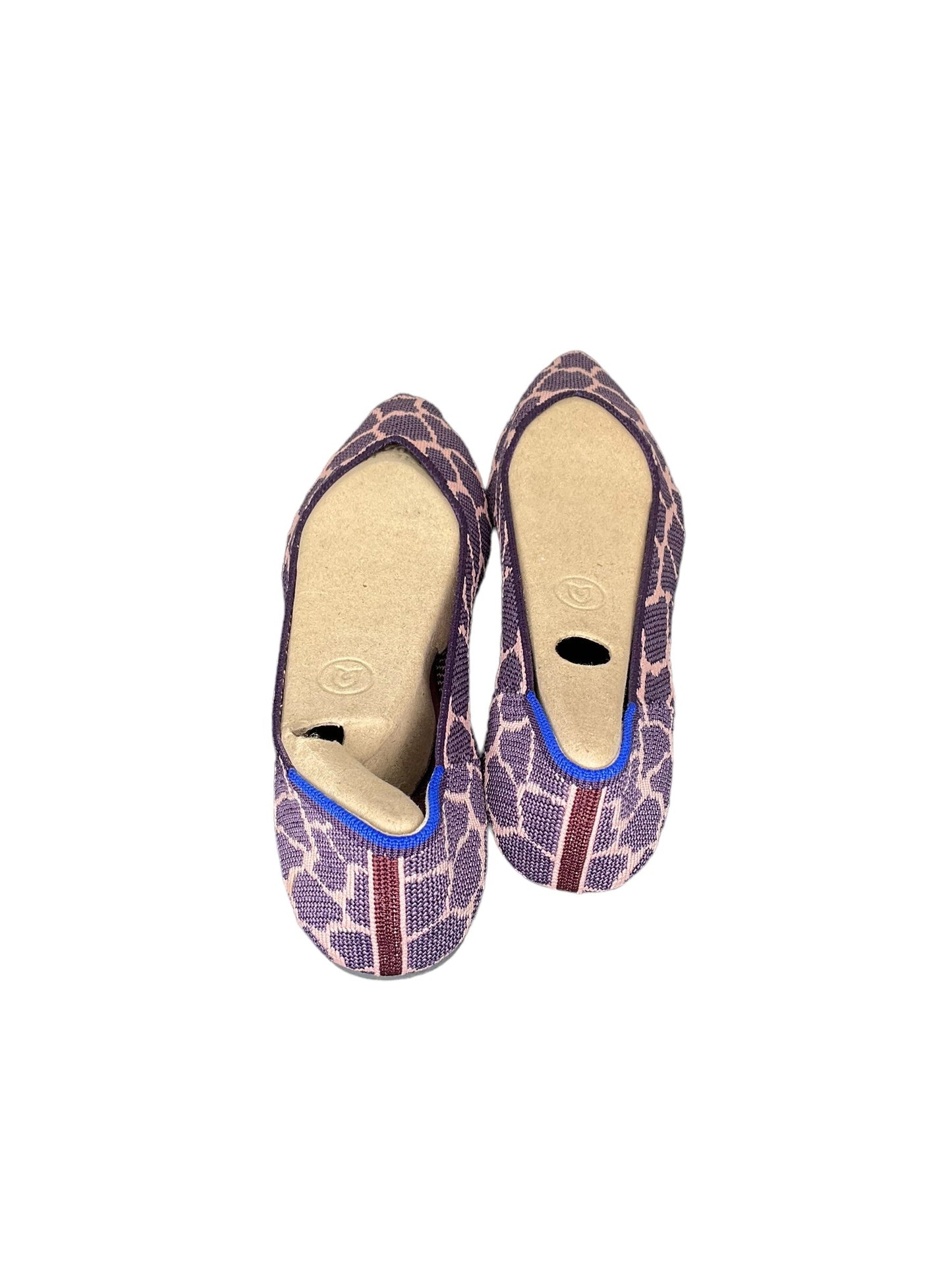 Shoes Flats By Rothys In Purple, Size: 8.5