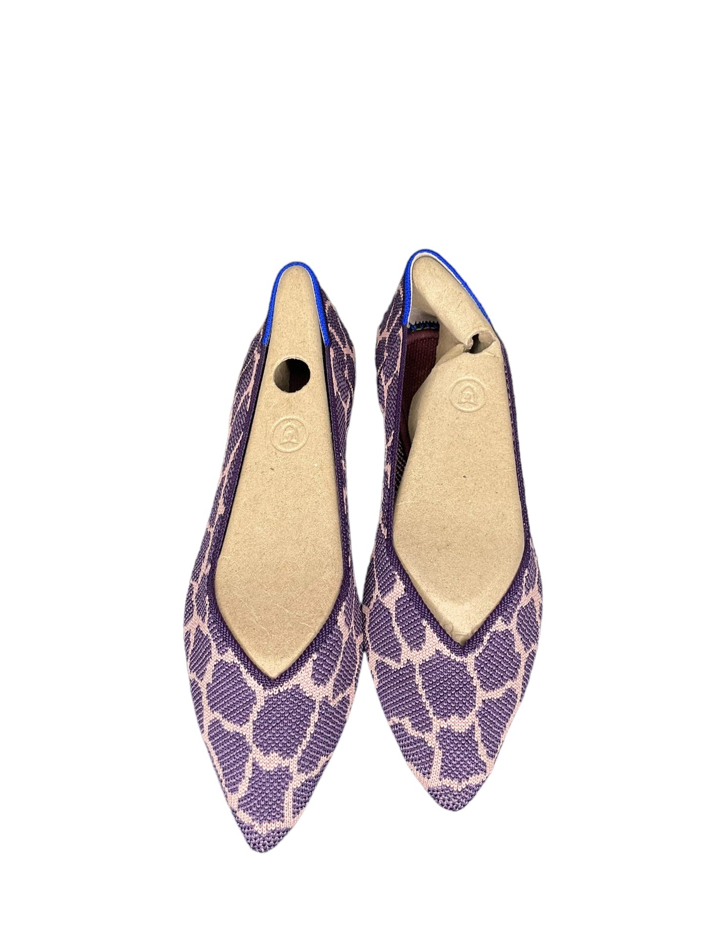 Shoes Flats By Rothys In Purple, Size: 8.5