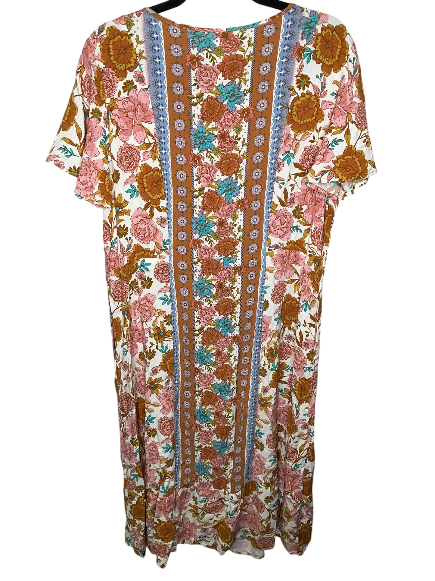 Dress Casual Maxi By Matilda Jane In Multi-colored, Size: Xl