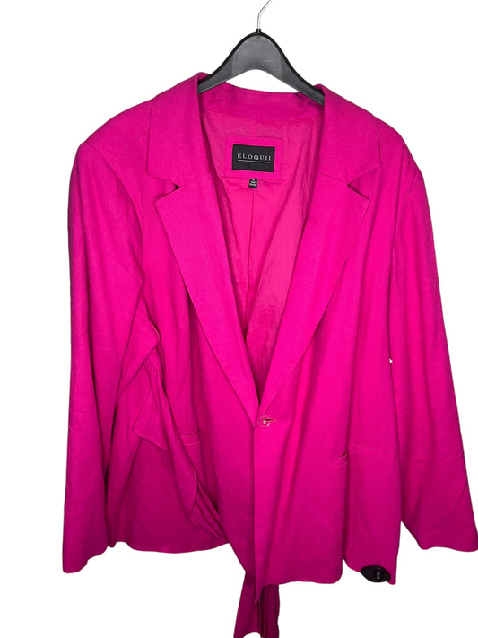 Blazer By Eloquii In Pink, Size: 3x