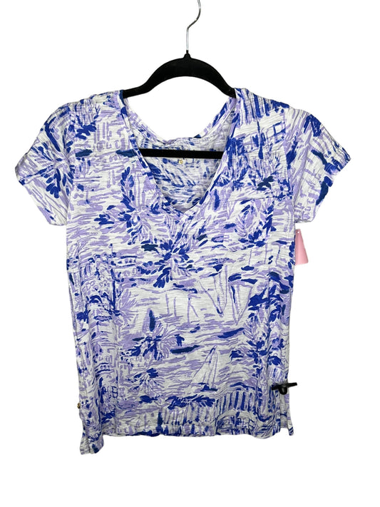 Top Short Sleeve By Lilly Pulitzer In Multi-colored, Size: S