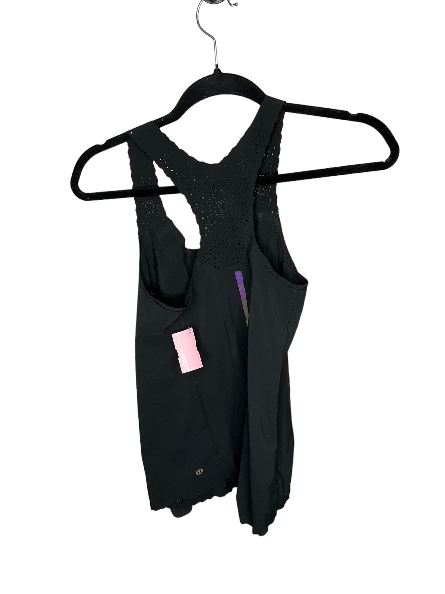 Athletic Tank Top By Lululemon In Black, Size: S