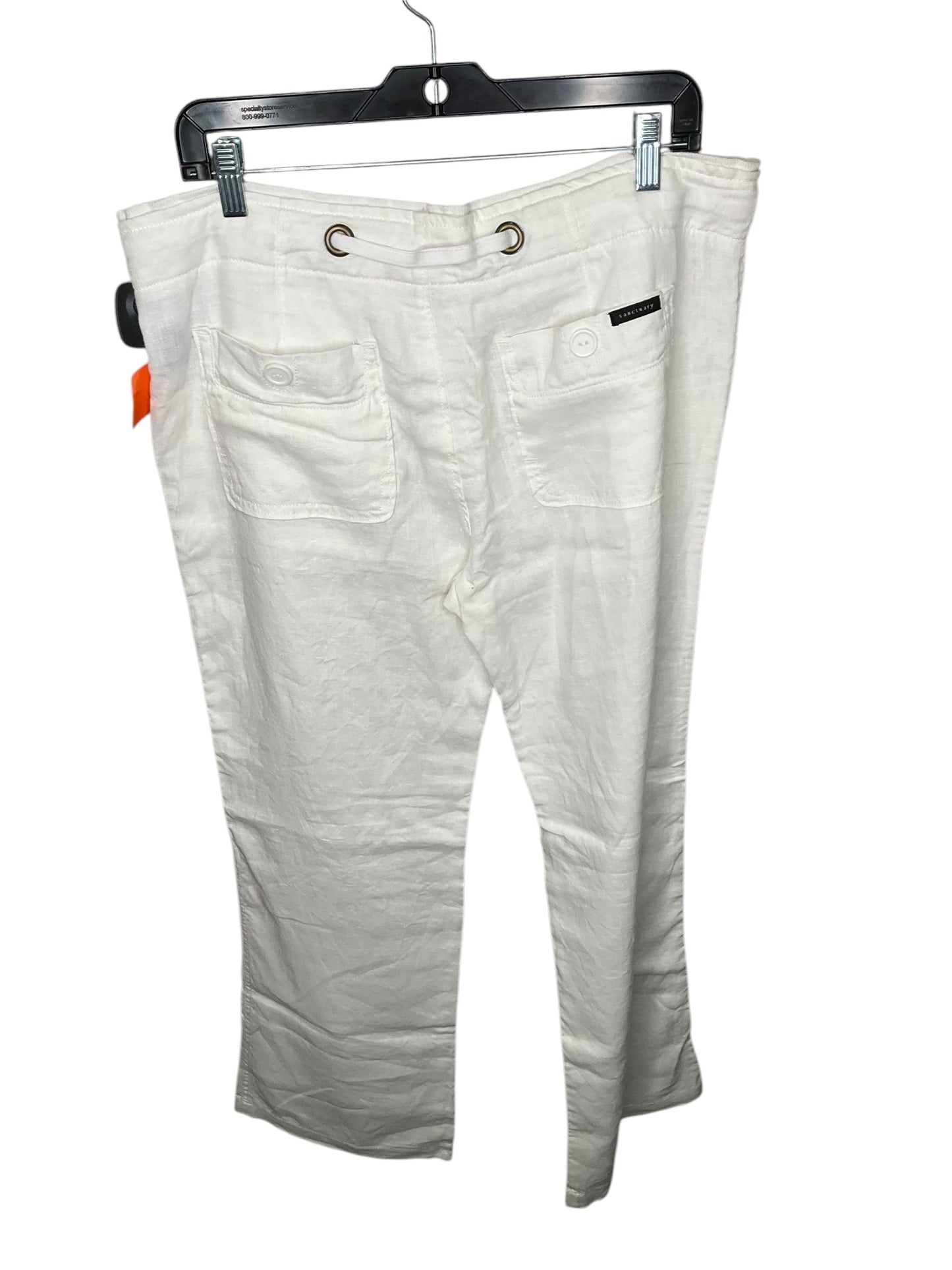 Pants Linen By Sanctuary In White, Size: 10