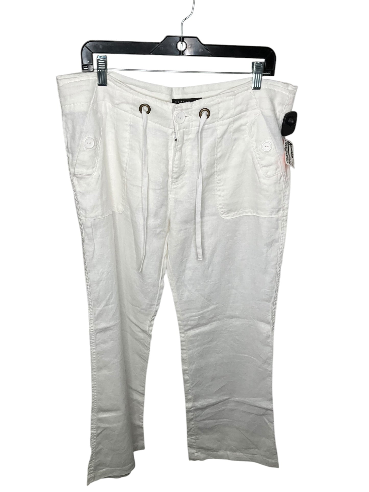 Pants Linen By Sanctuary In White, Size: 10