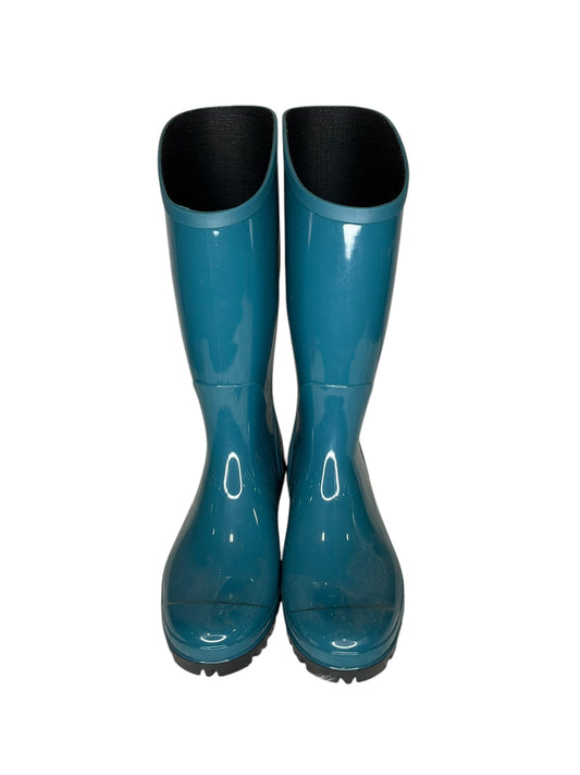 Boots Rain By Columbia In Blue, Size: 7