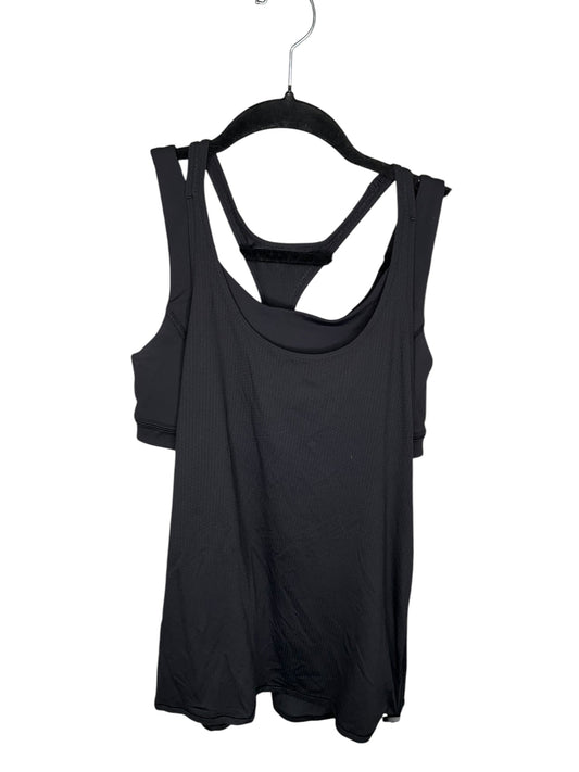 Athletic Tank Top By Lululemon In Black, Size: 8