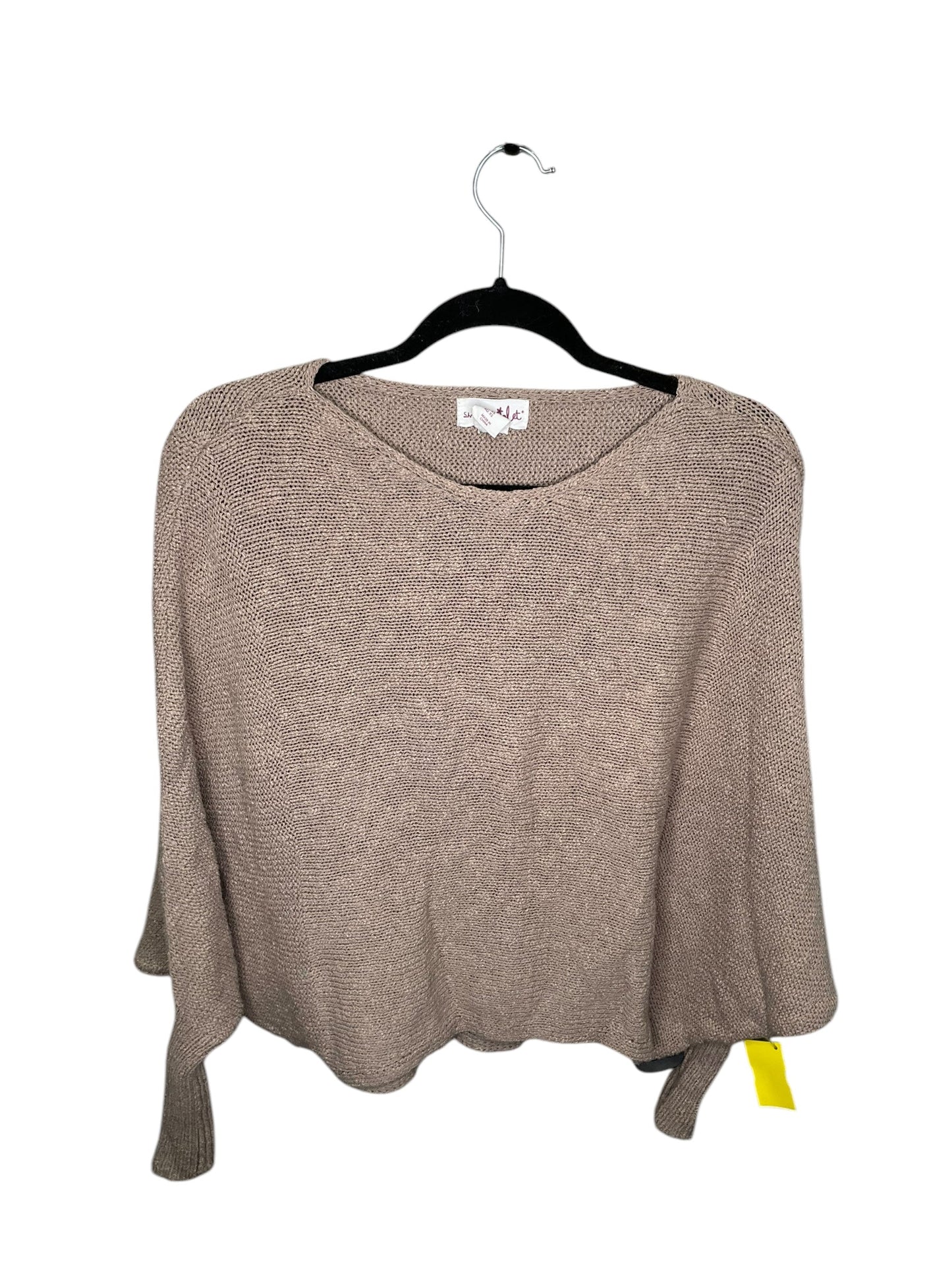 Sweater By Clothes Mentor In Tan, Size: Xs