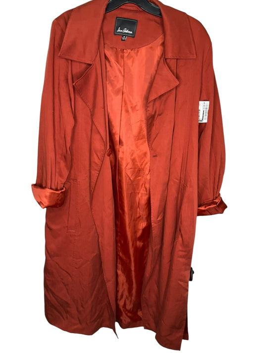 Coat Peacoat By Sam Edelman In Orange, Size: M