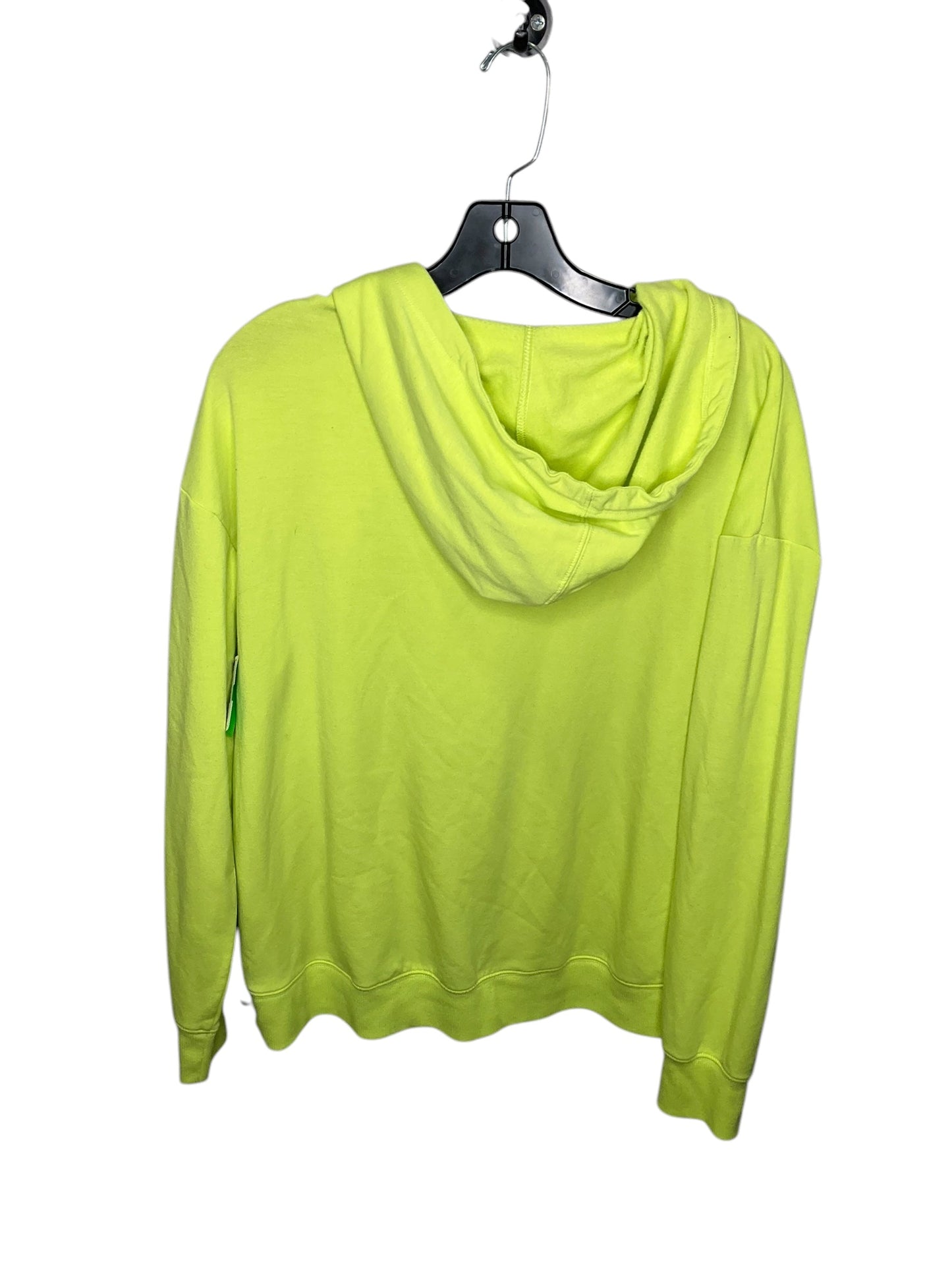 Athletic Top Long Sleeve Collar By Dsg Outerwear In Green, Size: M