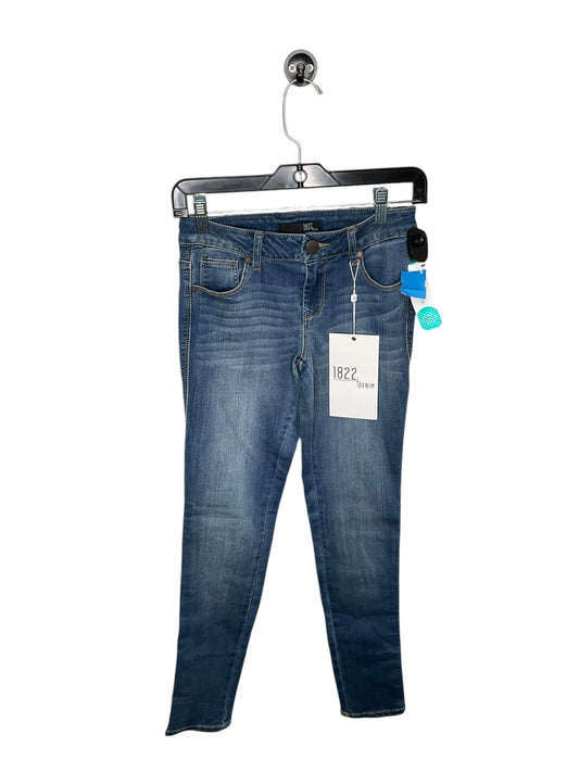 Jeans Skinny By 1822 Denim In Blue Denim, Size: 2