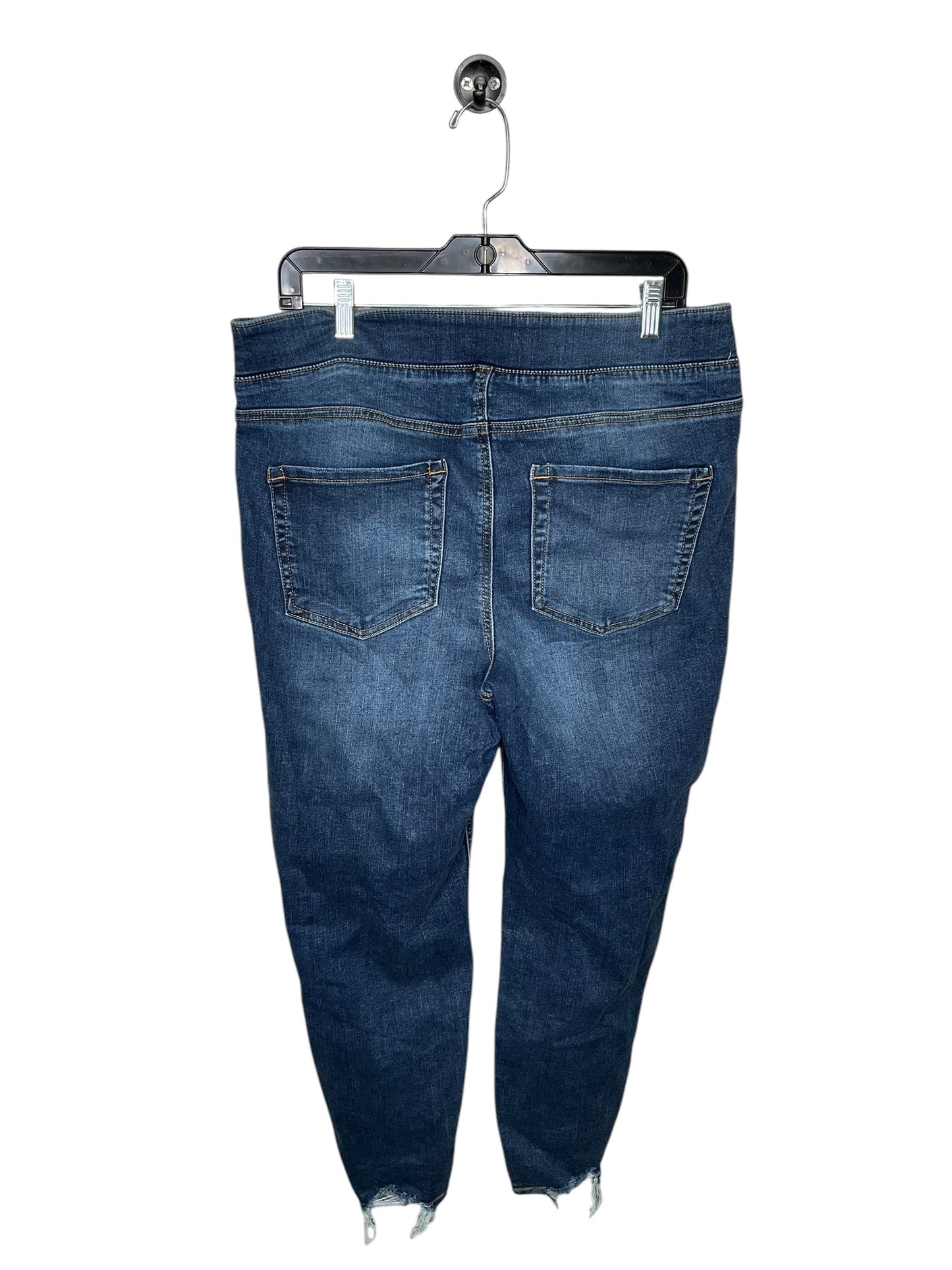 Jeans Skinny By Clothes Mentor In Blue Denim, Size: 16