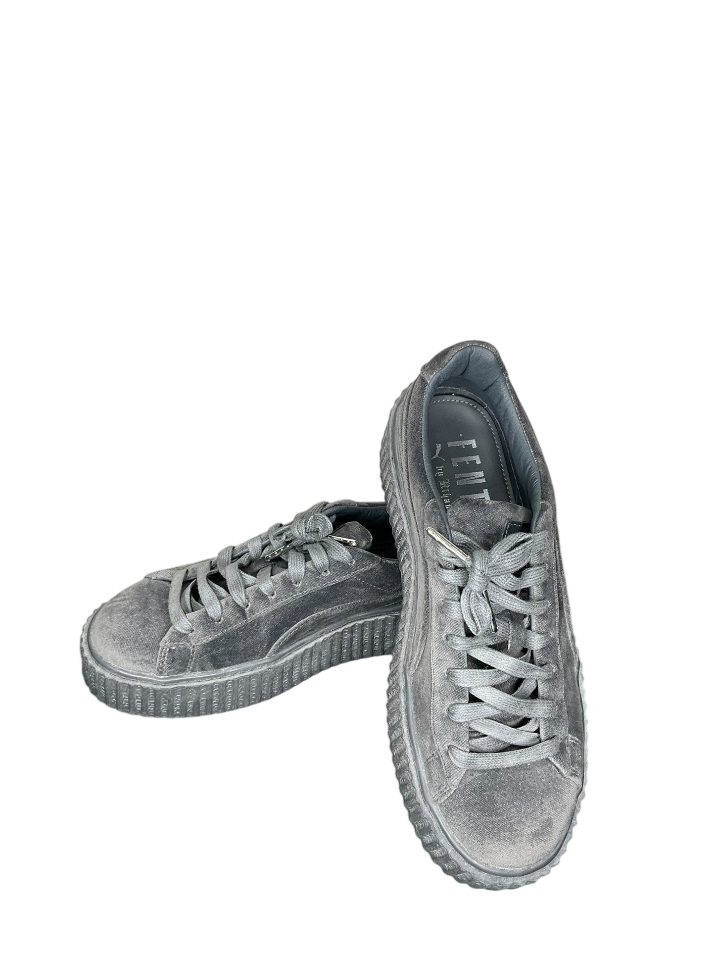 Shoes Sneakers By Puma In Grey, Size: 8.5